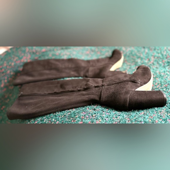 ‼️RARE‼️🎸SAM EDELMAN🎸🔥NWT🔥Carlson Faux Suede Knee-High Boots—8 - Picture 11 of 16